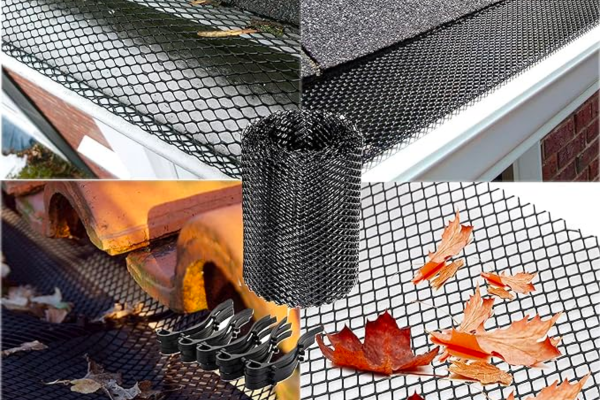 best method to protect your gutters - Plastic Gutter Guard Mesh Roll 